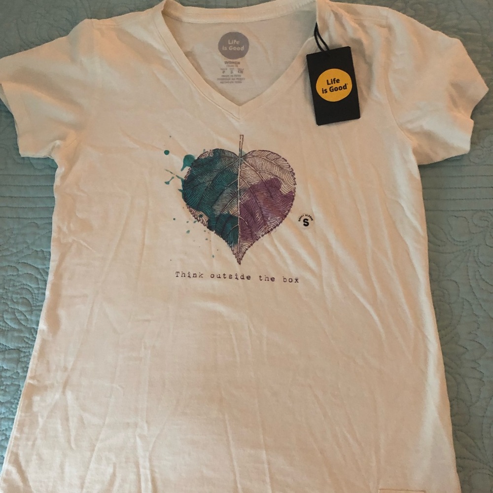Life Is Good Tee -Think outside the Box